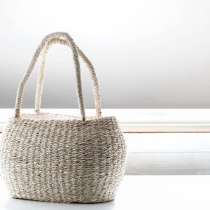 Panier en fibre naturelle