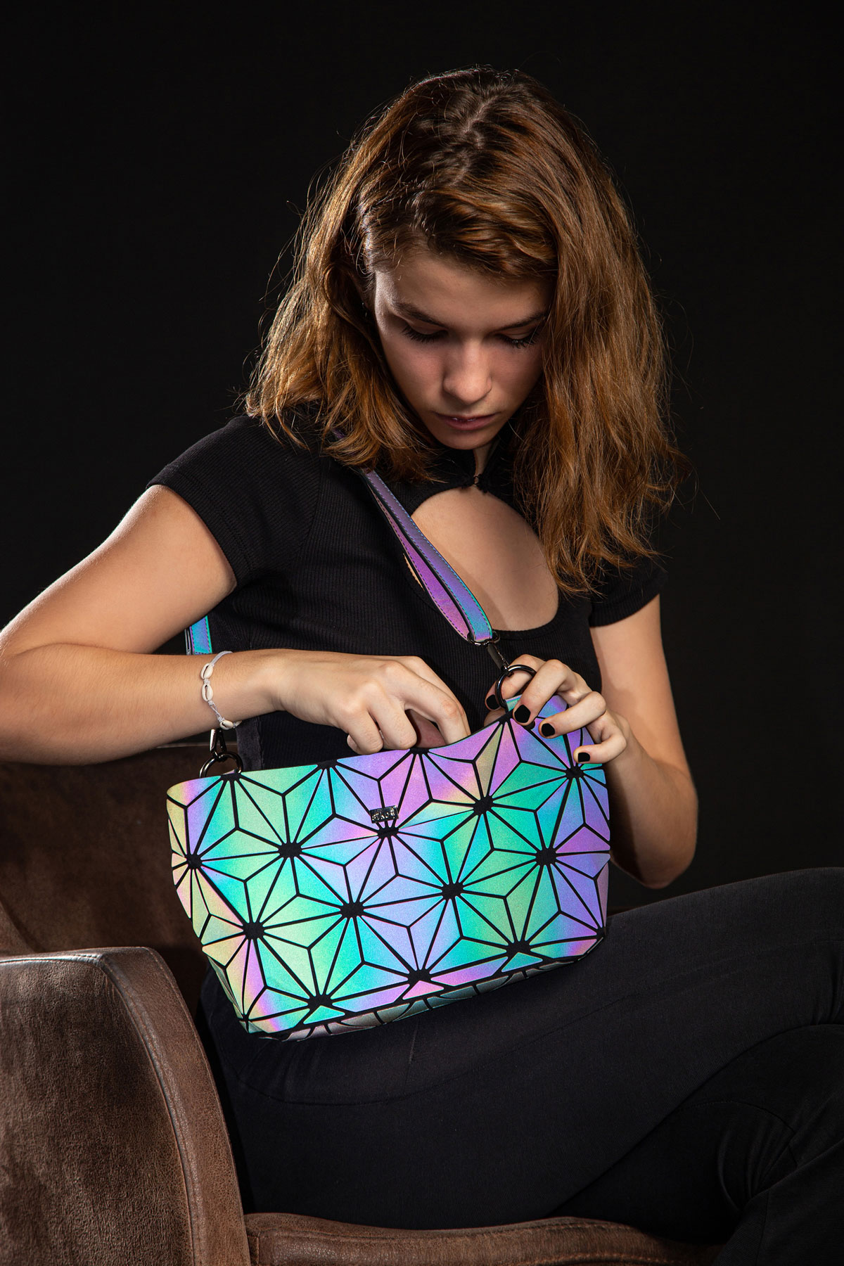 Luminous Handbag - Nera - Luxshe
